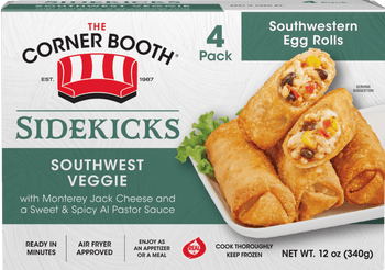 The Corner Booth Veggie Egg Rolls (12oz) - Papaya Express